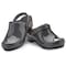 Sanita Women's Open Back Clog, Patent Leather Upper, Polyurethane Outsole, Steel, Size 10.5-11 M 470638-056-42 - alternate 1